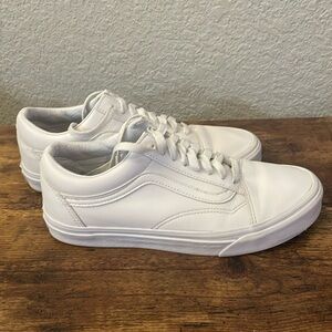 Women White Old Skool Vans